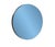 Transitional Balducci Round Sapphire Blue Mirror Small For Sale - Image 3 of 8