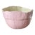 Late 20th Century Handcrafted Balloon Centerpiece Bowl in a Powdery Pink Glaze For Sale