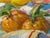 2000 - 2009 D. C. Signed “Orange Juice” Acrylic on Canvas Original Painting For Sale - Image 5 of 12