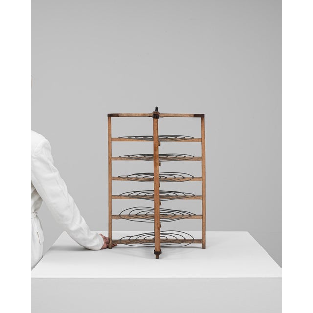 20th Century French Metal & Wooden Cake Stand For Sale - Image 18 of 18