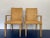 Vintage Woven Leather Chairs- a Pair For Sale - Image 13 of 13