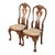 Kittinger Georgian Carved Mahogany Side Chairs or Dining Chairs, Pair For Sale