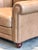 Traditional Pair of Bassett Jackson Umber Leather Club Chairs With Nailhead Trim For Sale - Image 3 of 9
