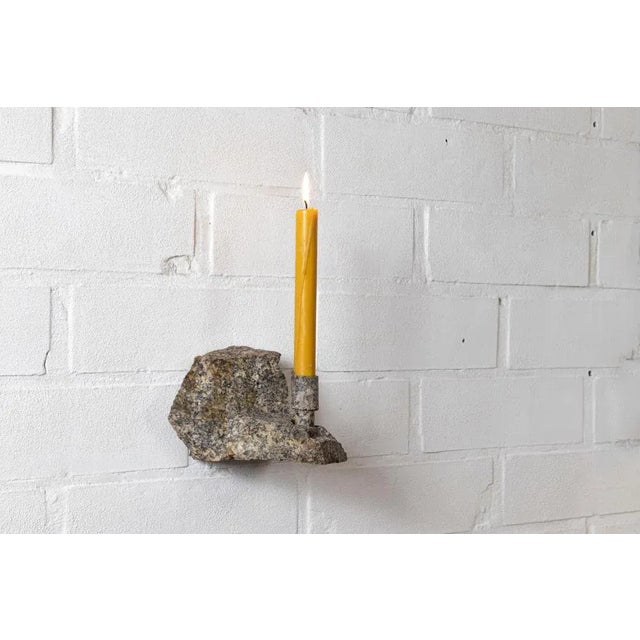 Not Yet Made - Made To Order Granite Abra Candleholder by Studio DO For Sale - Image 5 of 6