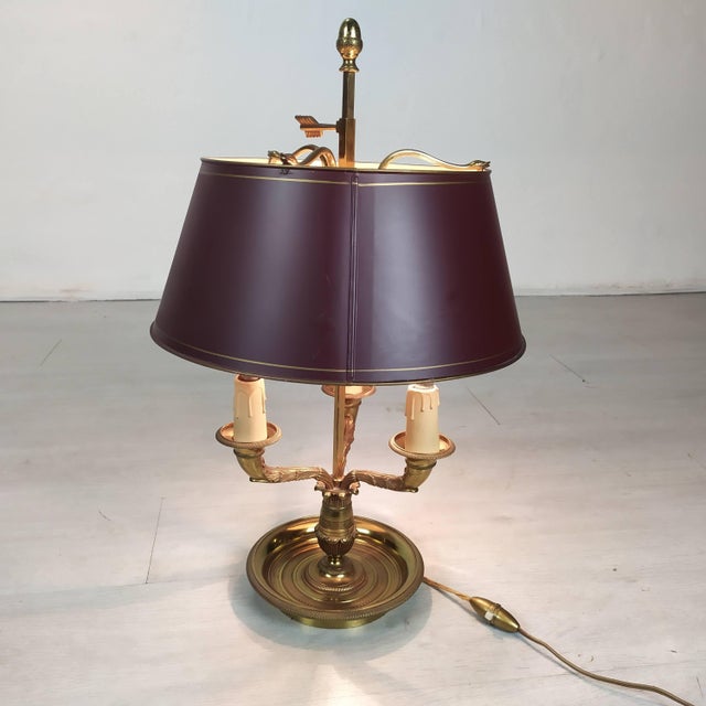 Hot Water Bottle Lamp in Bronze, 1970s For Sale - Image 3 of 16