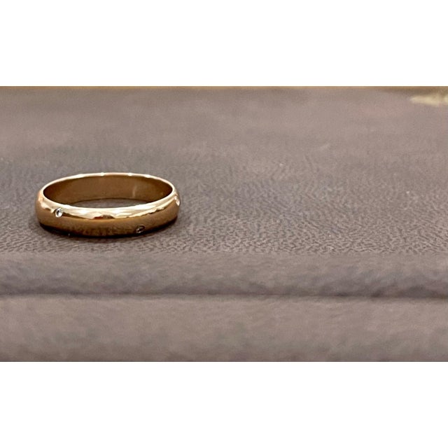 6 Flush Set Bezel Diamond Eternity Wedding Band in 18 Karat Yellow Gold For Sale In New York - Image 6 of 18