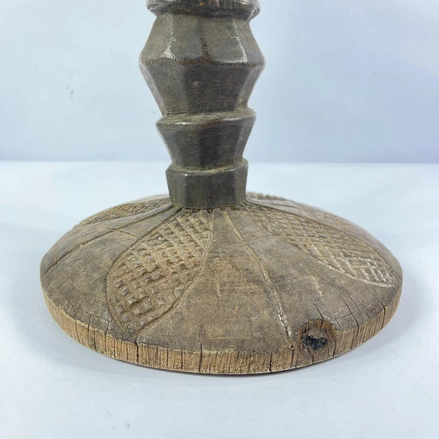 African Early 20th Century Lobi Stool Burkina Faso MATTER COLLECTION For Sale - Image 3 of 11