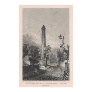 Town of Clondalkin Irish Landscape Engraving For Sale