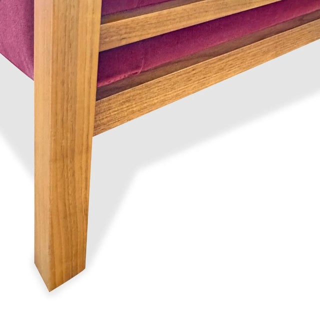 Attributed Ligne Roset Flax Armchair For Sale In San Diego - Image 6 of 9