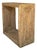 Organic Modern Woven Banana Accent Table For Sale