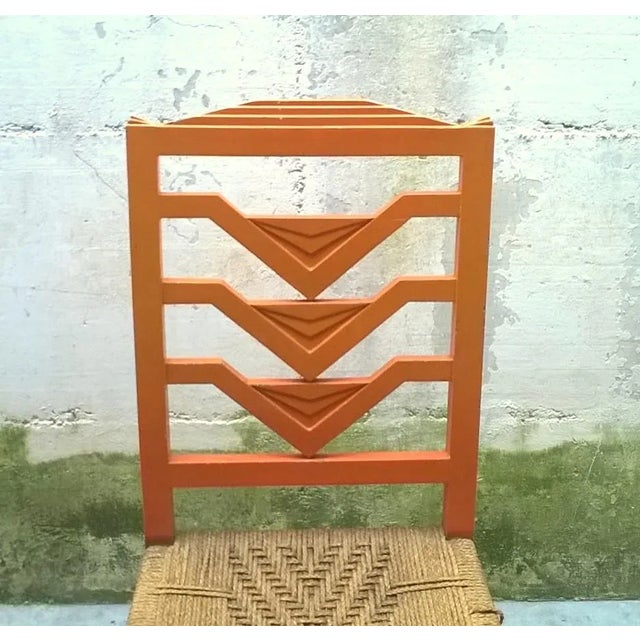 Italian Futurist Chair, 1930s For Sale - Image 3 of 7