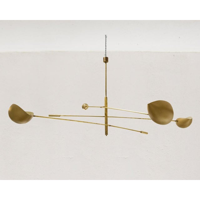Mid-Century Italian Counterweight Ceiling Lamp, 1960s For Sale - Image 6 of 10