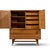 Broyhill Brasilia Mid Century Walnut and Brass Gentleman's Chest Highboy Dresser For Sale - Image 9 of 10