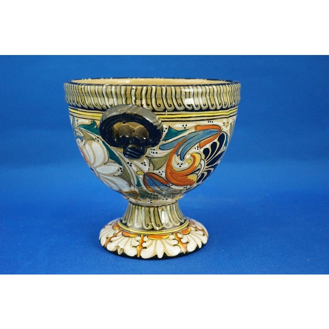 Mid-Century Modern Vintage Ceramic Cup Vase by MAR M.A.R. Pesaro, 1950s For Sale - Image 3 of 18