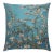 Blossom by Van Gogh Regular Cushion With Feather Filler - 46x46cm (18"x18") For Sale