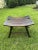 Arts & Crafts Mid-Century Arts & Crafts Solid Oak Wood Bench Stool Curved Seat Rustic For Sale - Image 3 of 17
