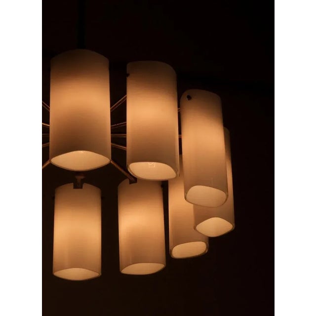 Ark Chandelier attributed to Gert Nyström for Fagerhults, Sweden, 1969 For Sale - Image 9 of 11