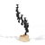 This beautiful candelabra by Israeli artist David Palombo can serve as a menorah at Hanukkah and a wonderful abstract...