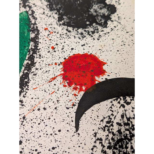 Joan Miro - Surrealist composition - Original lithogarph from "Paintings, Prints, Ceramiques & Sculpture'', printer by...