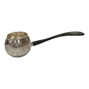 Hotel Silver Brandy or Cognac Warmer / Saucepan by Bernard Rice’s Sons. Also Elegant Serving Piece for Melted Butter or Gourmet Sauces.Vintage Barware