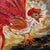 Original Rooster Oil Painting by Miami Artist Nuria Mesa For Sale - Image 4 of 10
