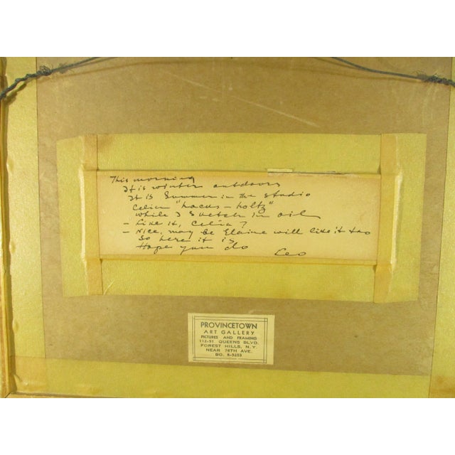 Modern 1980s Still Life Watercolor Painting, Framed For Sale - Image 3 of 6