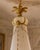 Metal Mid20C Artisan Louis XVI Gold Bronze Crystal Chandelier-1 Pc For Sale - Image 7 of 18