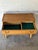 Oak 3 Drawer Dresser Chest With Brass Pulls Mid-Century Modern 1960s For Sale - Image 11 of 11
