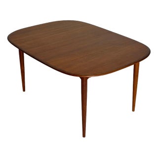 Danish Extendable Teak Dining Table, 1960s For Sale