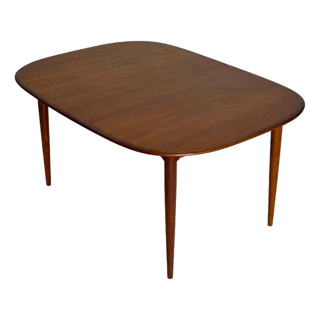 Danish Extendable Teak Dining Table, 1960s For Sale