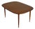 Danish Extendable Teak Dining Table, 1960s For Sale