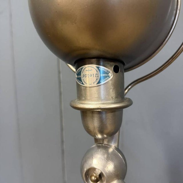 Blue Five-Arm Floor Lamp with Blue Brand Plate from Jieldé, 1950s For Sale - Image 8 of 18
