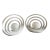 Vintage Mid-Century Modern Art Deco Porcelain Lamps - a Pair For Sale
