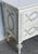 Early 21st Century Italian Hand-Carved Tuscan Chest with Laurel Garlands in Antiqued Silver Leaf For Sale - Image 5 of 18