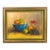 Framed Fruit & Wine Still Life Painting For Sale