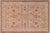 Tan Boho Chic 1990's Pak-Persian Tan/Green Wool Rug - 6'1'' X 8'8'' For Sale - Image 8 of 9