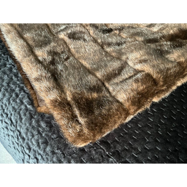 This is Donna Salyer faux mink throw 60”x72”. Brand new, and absolutely sheer elegance!