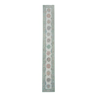 Turkish Oushak Runner Rug 2'10" x 20'6" #17409 For Sale