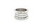 Bulgari Mid 20th Century Bvlgari B.zero1 Four Band Ring in 18k White Gold w/Cert Size 5 / EU 50 For Sale - Image 4 of 8
