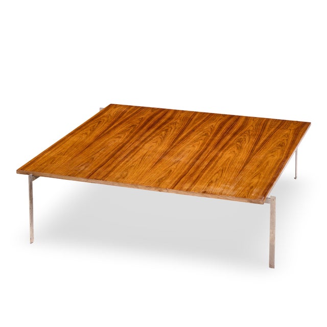 Mid 20th Century Poul Kjærholm for Fritz Hansen Pk61 Mid Century Danish Rosewood Coffee Table For Sale - Image 5 of 5