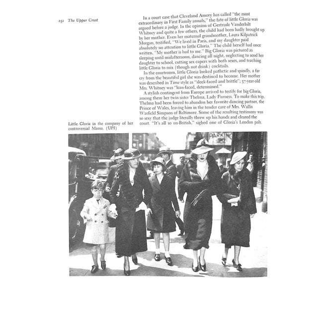 "The Upper Crust an Informal History of New York's Highest Society" 1970 Churchill, Allen For Sale - Image 4 of 12