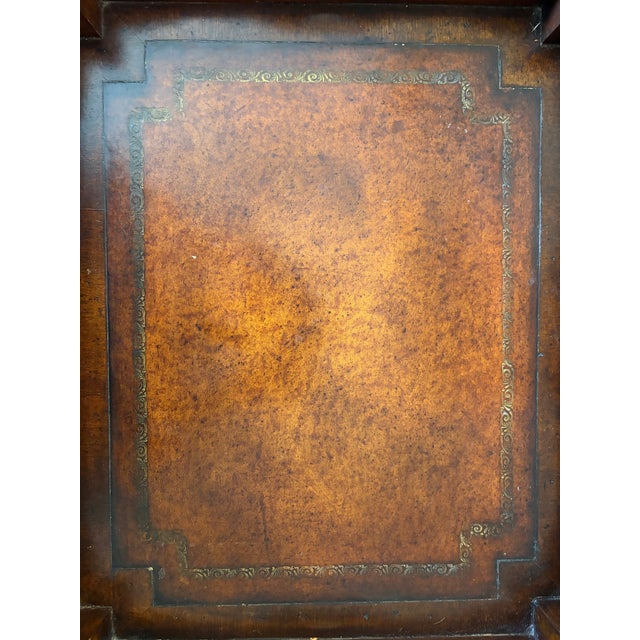 Wood 1990s John Richard European Crossroads Tambour Front Side / End Table For Sale - Image 7 of 8