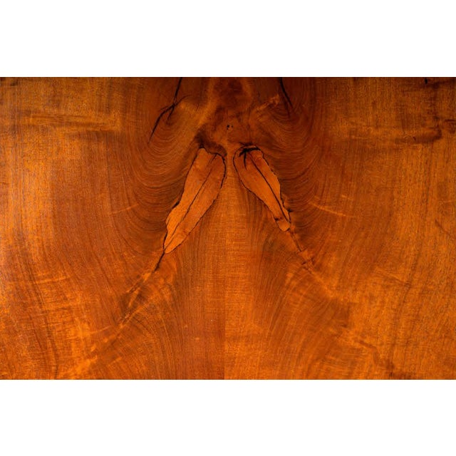 Wood Neo-Art Nouveau Dining Table in Mesquite by Arroyo Design For Sale - Image 7 of 10