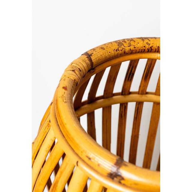 1950s Bamboo Umbrella Stand, 1950s For Sale - Image 5 of 10