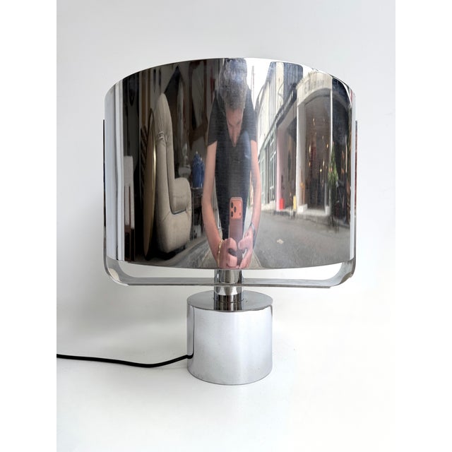 1970s Pair of Lamps Metal by Paolo Caliari for Linea T. Italy, 1970s For Sale - Image 5 of 17