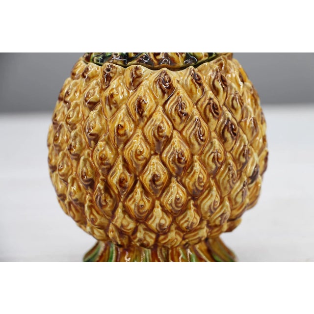 Trompe l'Oeil 19th Century Pineapple Box, Portuguese For Sale - Image 6 of 13