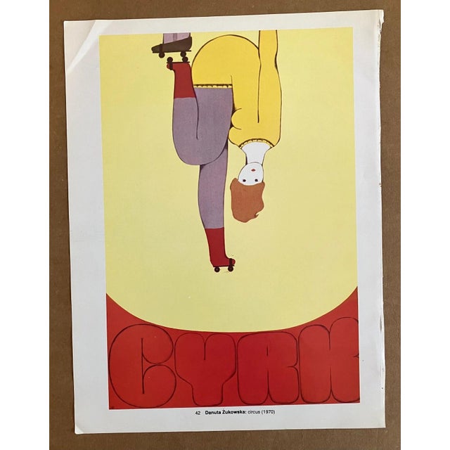 Up for sale is this vintage print of a fabulous Polish circus poster, one of several from a 1979 collection that we are...