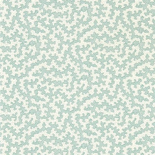 Sanderson Truffle Wallpaper in Blue Clay For Sale