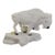 Castagna Original - White Buffalo Bison Standing on Rock Figurine Sculpture Hand Crafted in Italy, 1988 For Sale