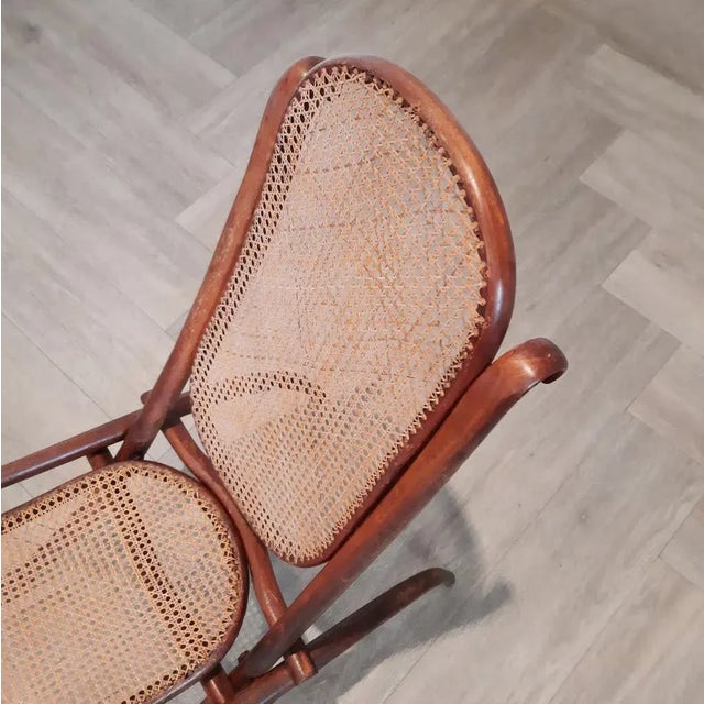 Antique No. 1 Folding Fireplace Chair from Thonet, 1900s For Sale - Image 5 of 11